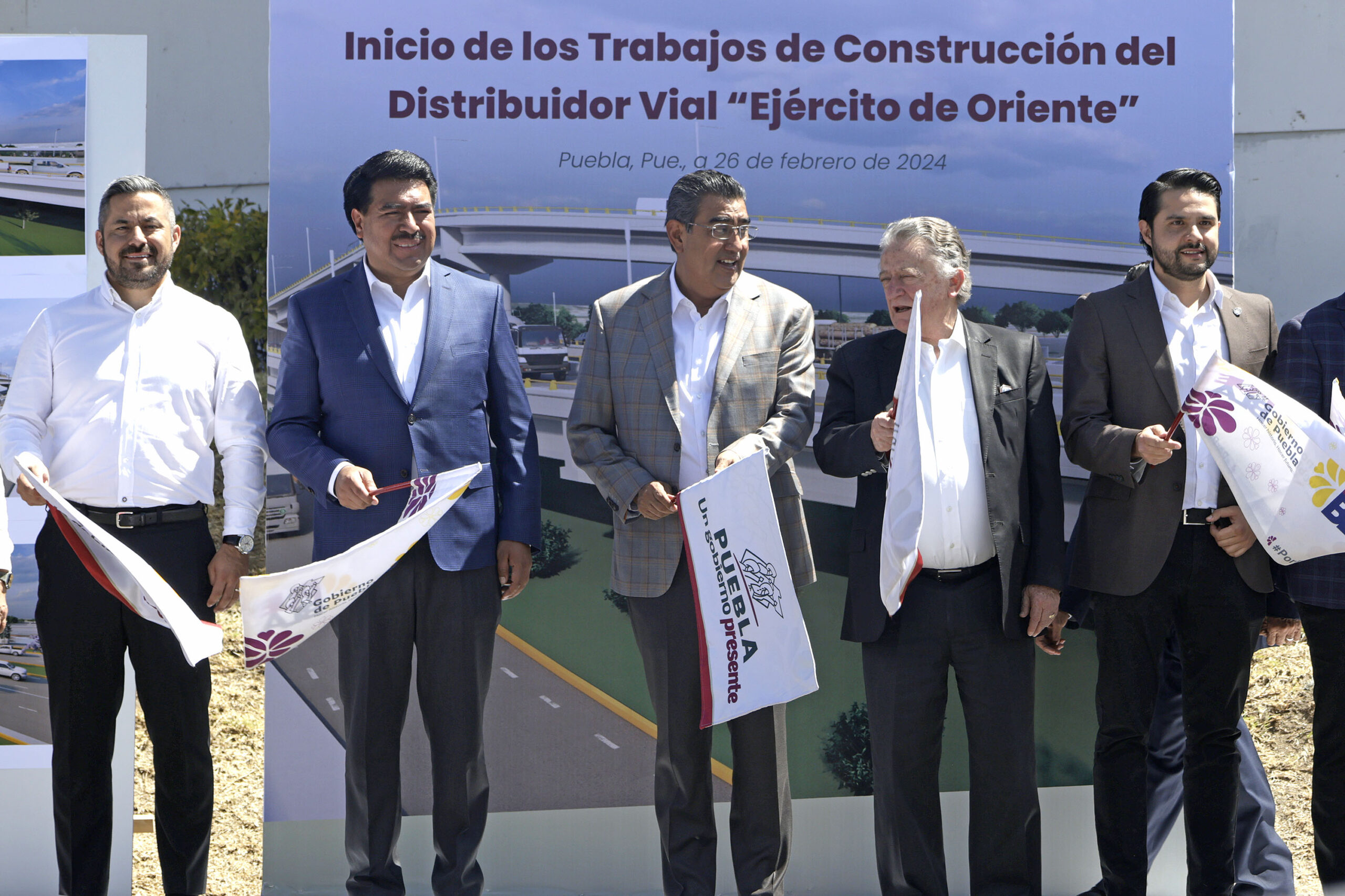 Arranca la construcción del Distribuidor Vial Ejército de Oriente