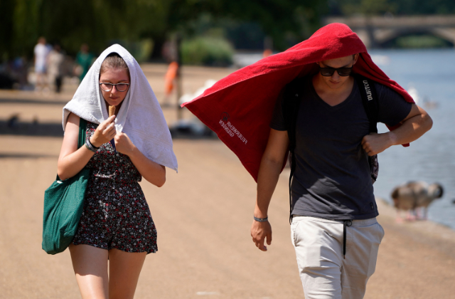 Reino Unido registra récord de más de 40°C