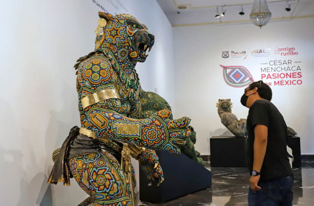 Más de 2 mil personas disfrutan exposición del artista César Menchaca