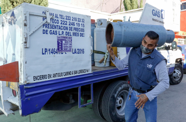 Aumenta casi un peso kilo de gas en zona conurbada de Puebla