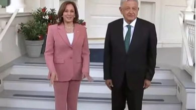Kamala es nuestra amiga: López Obrador