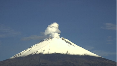 “Un poema”: redes se admiran ante Popocatpetl nevado