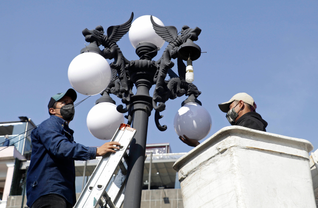 Puebla capital dio mantenimiento a más de 40 mil puntos de luz: Adán Domínguez