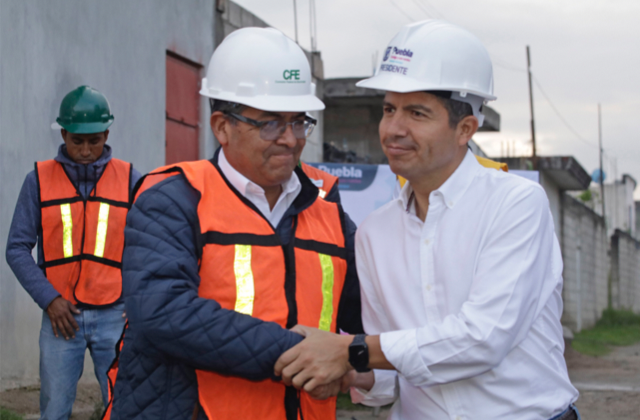 Ayuntamiento de Puebla y CFE invertirán 17.3 mdp en red de electrificación