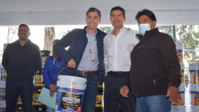 Eduardo Rivera entrega mil 400 apoyos a 810 comités de participación ciudadana