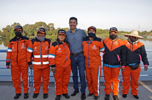 ERP inaugura obras de mejora en Parque Centenario Laguna de Chapulco