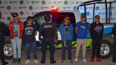 Caen 7 por robo a Elektra en Puebla capital