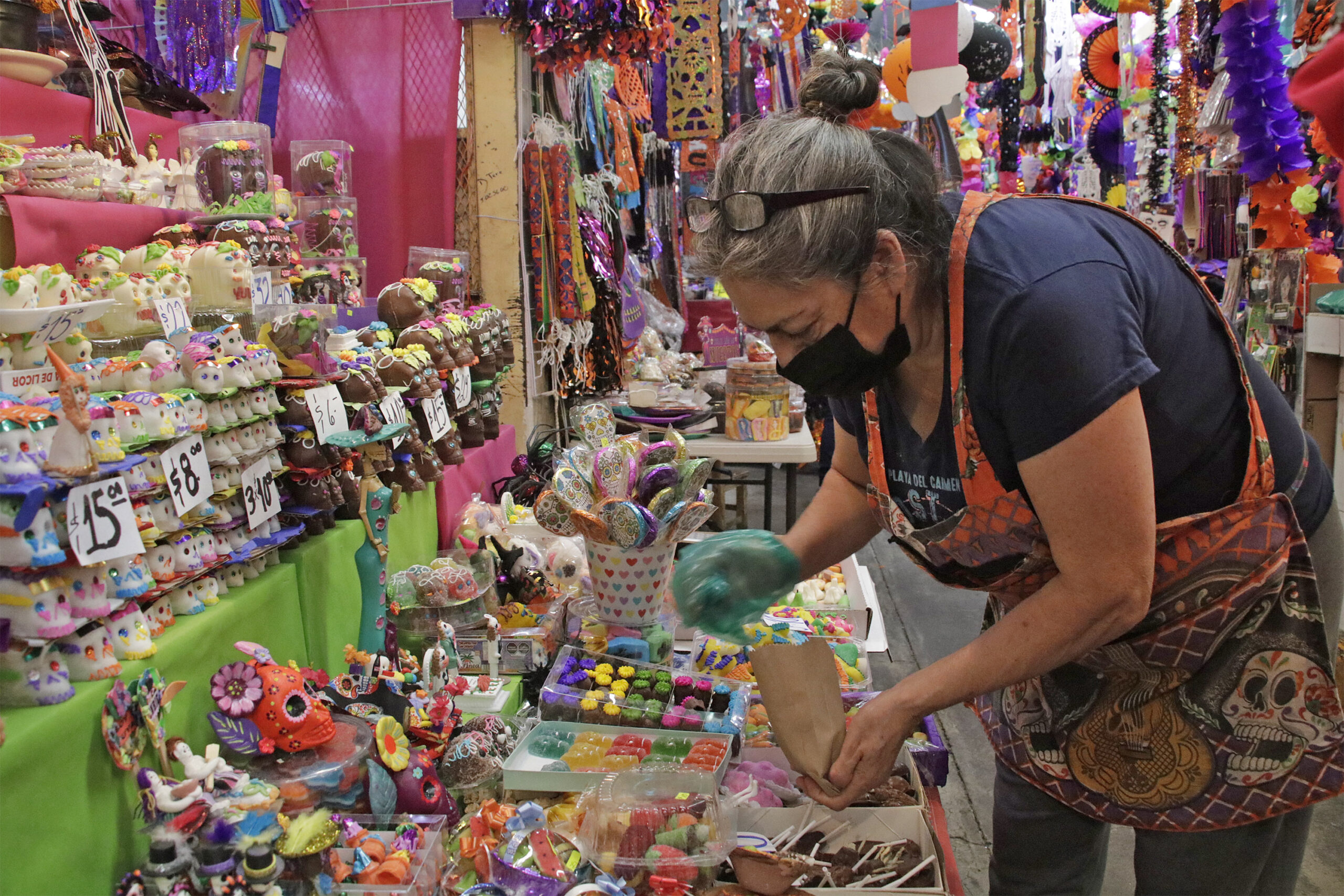 Todo listo para las actividades de Día de Muertos en San Pedro Cholula