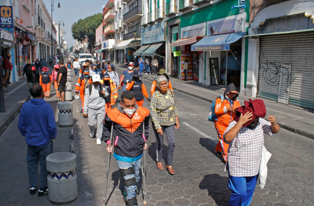 Ayuntamiento de Puebla da solución a protestas de “naranjitas”