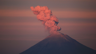Volcán Popocatépetl: Protección Civil sugiere precaución por caída de ceniza