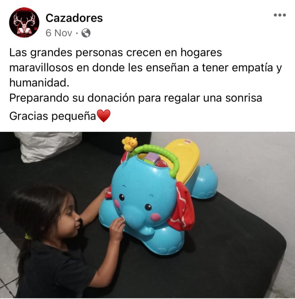 Bikers de Puebla hacen colecta de juguetes rumbo a Día de Reyes
