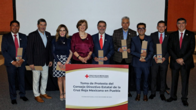 Asume consejo directivo estatal de Cruz Roja Puebla para periodo 2022-2024