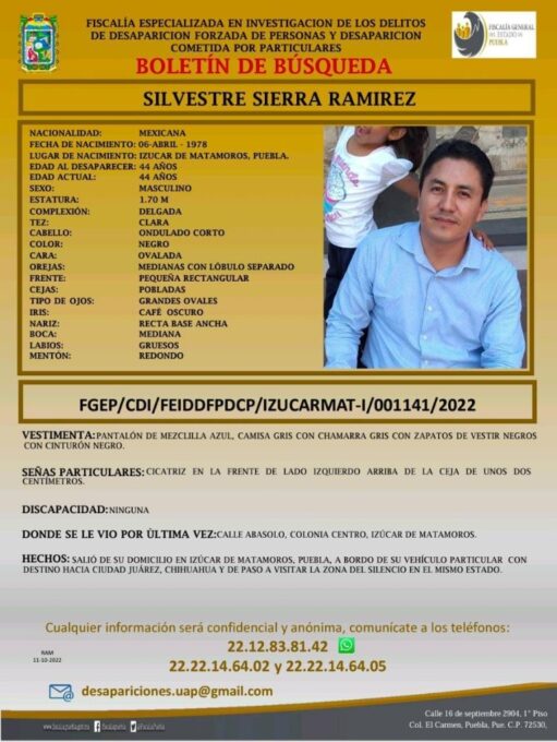 Hallan muertos en Chihuahua a cuatro poblanos desaparecidos
