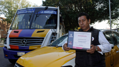 Capacitan a mil 500 conductores de transporte público contra acoso en Puebla