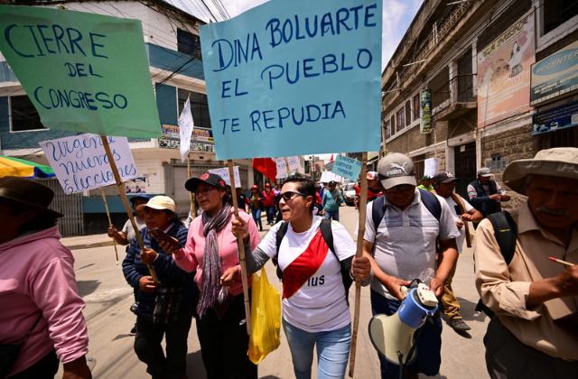 Protestas en Perú tras deposición de Pedro Castillo