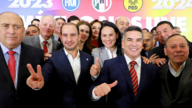 Eduardo Rivera celebra alianza PRI-PAN-PRD en Coahuila y Edomex