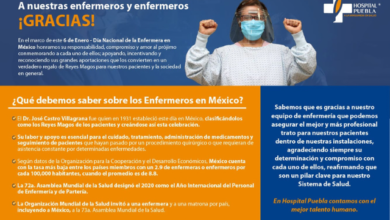 6 de Enero, Día Nacional de la Enfermera y el Enfermero en México