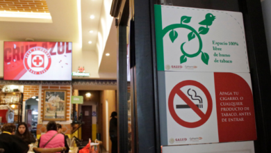 Ley del tabaco provocará caída de 30 % en ventas, dicen restauranteros
