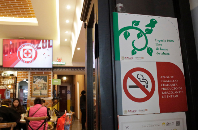 Ley del tabaco provocará caída de 30 % en ventas, dicen restauranteros