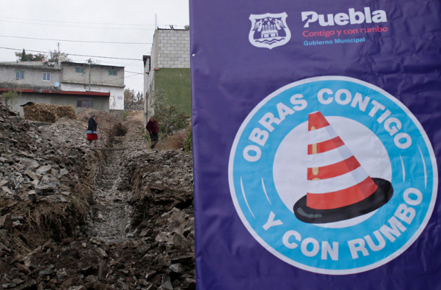 Eduardo Rivera anuncia obras de drenaje en 8 juntas auxiliares
