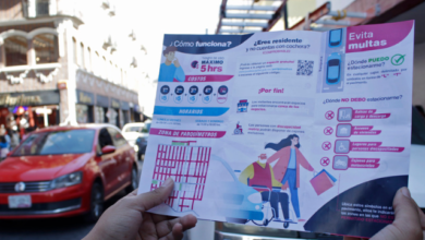 Informarán con trípticos sobre cambios a parquímetros en Puebla