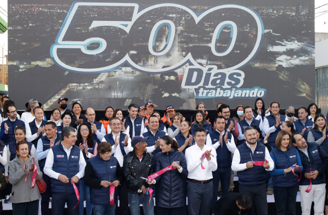 Celebran Eduardo Rivera y Ayuntamiento de Puebla 500 días “trabajando contigo”