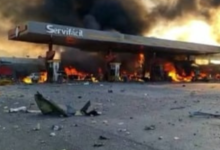 Explota pipa en gasolinería de carretera Tula-Tlahuelilpan (VIDEO)