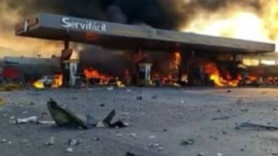 Explota pipa en gasolinería de carretera Tula-Tlahuelilpan (VIDEO)