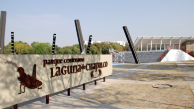Eduardo Rivera entrega rehabilitación del Parque Centenario Laguna de Chapulco