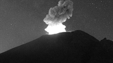 Popocatépetl lleva 231 exhalaciones; así fue explosión de 24 de febrero