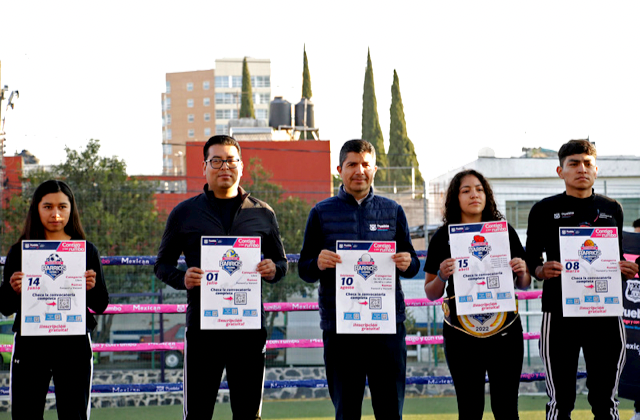 Eduardo Rivera presenta Torneo de Barrios 2023