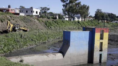 Ayuntamiento de Puebla realiza limpieza de Vaso Regulador Puente Negro