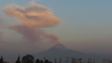 Protección Civil, alerta en zonas cercanas al Popocatépetl por aumento de actividad