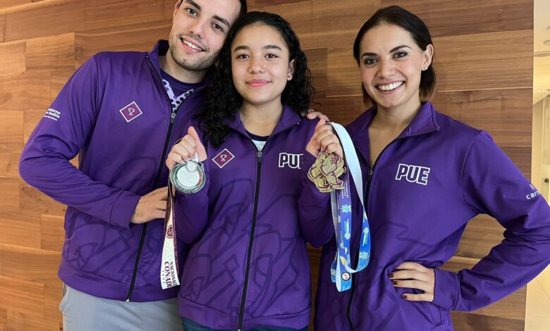 Consiguió la medalla de plata, la gimnasta poblana Ivanna Morales Sandoval