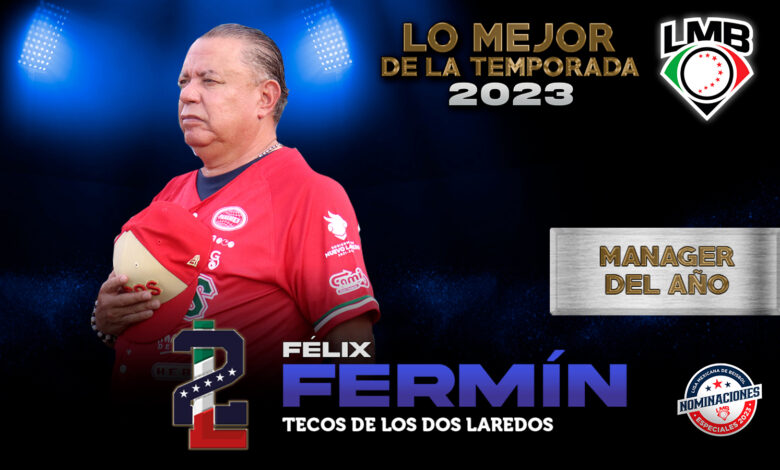 Félix Fermín repite una década después como Manager del Año en la LMB