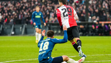 Santiago Giménez marca gol, pero pierde el Feyenoord
