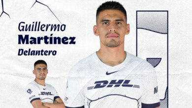 ¡Ya está confirmado! Guillermo Martínez es nuevo jugador de Pumas