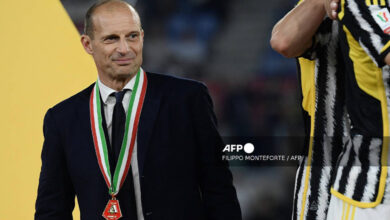 La Juventus despide a Allegri tras su enfado en la final de 'Coppa'