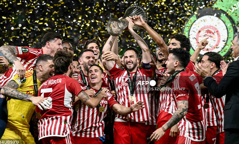 Conference League: Olympiacos vence a la Fiorentina y se corona campeón