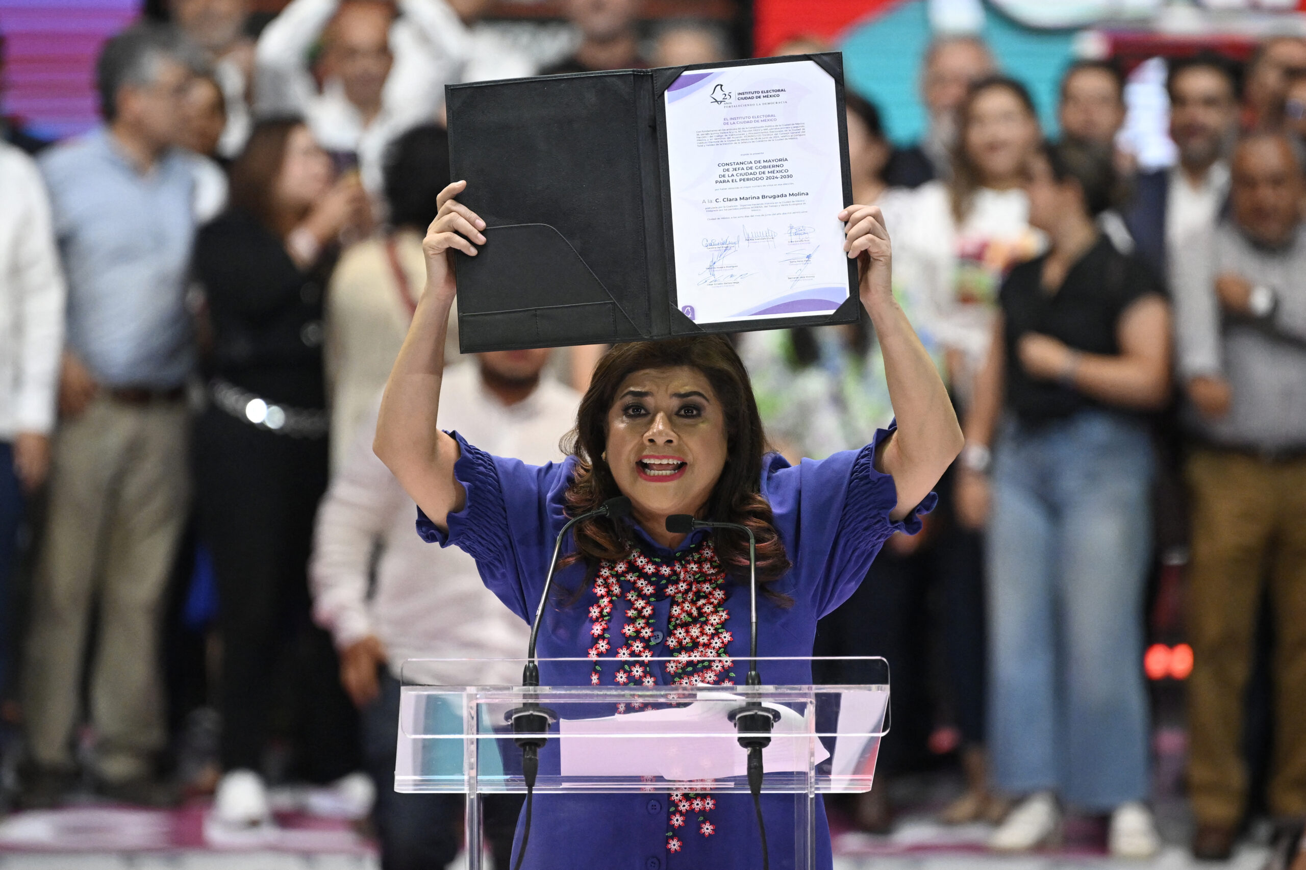 ​Clara Brugada celebra victoria jefatura de gobierno de la CDMX – Tribunanoticias