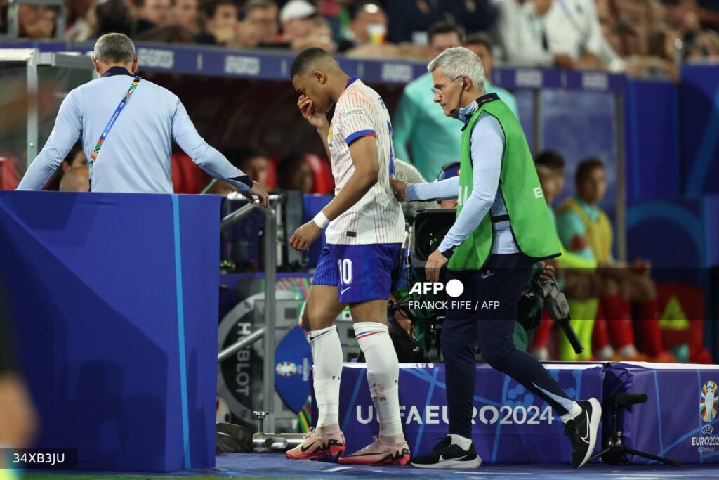 Eurocopa 2024 | Francia vence con dudas a Austria, pero Mbappé se rompe la nariz