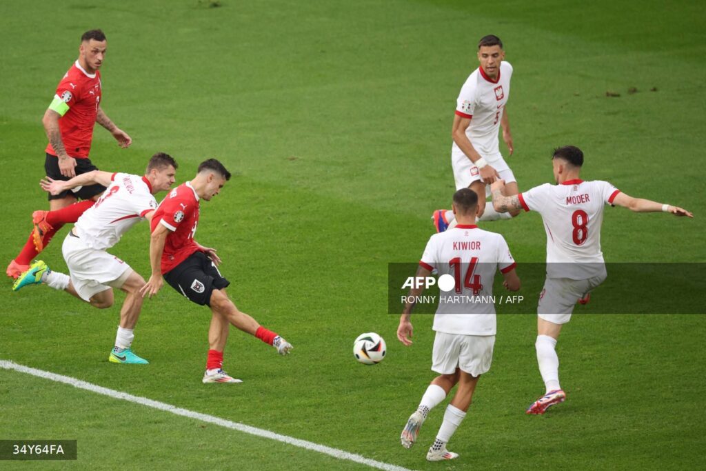 Eurocopa 2024 | Austria derrota a una Polonia al borde de la eliminación