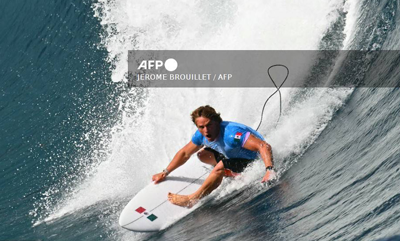 París 2024 | Alan Cleland sorprendió pero no logra avanzar a los cuartos de final en el surf