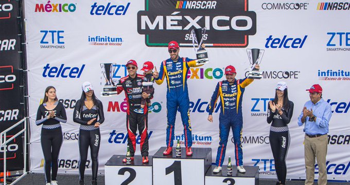 Rubén García se lleva el triunfo de Nascar México en Puebla