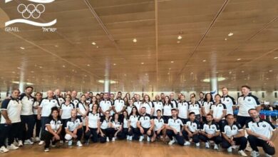La delegación olímpica israelí partió hacia Paris