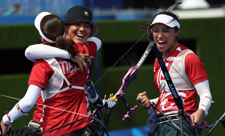 París 2024 | ¡A semifinales! Equipo femenil de México elimina a Alemania en Tiro con Arco