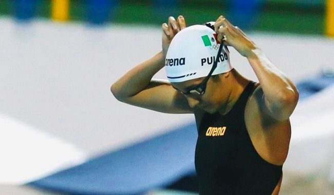 La nadadora Celia Pulido cierra séptima en natación