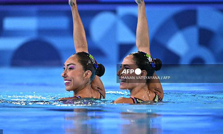 París 2024 | Nuria Diosdado y Joana Jimenez entran al Top 10 en Natación Artística