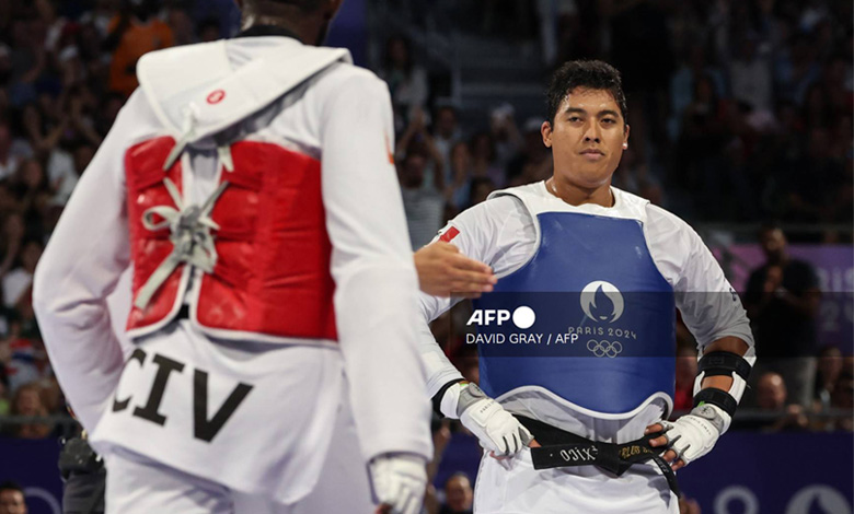 París 2024 | Carlos Sansores estuvo cerca del bronce en Taekwondo ¡pero se le fue!