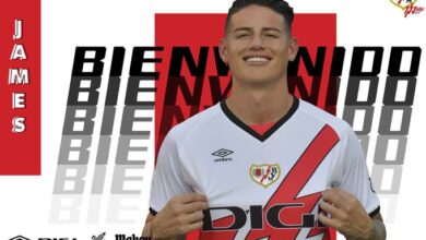 Rayo Vallecano anuncia fichaje del colombiano James Rodríguez